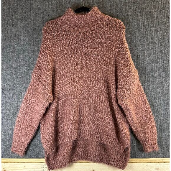 Dreamers Sweaters - Dreamers turtleneck Oversized Sweater Womens Medium/Large Mauve